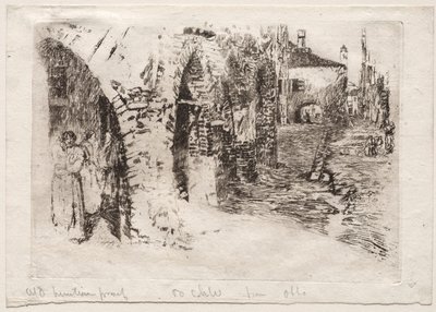 Chioggia, 1880. alkotó: Otto H. Bacher