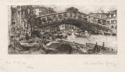 Rialto, Velence alkotó: Otto H. Bacher