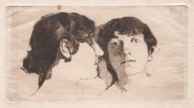 Velencei modellek, 19. század vége-XX. század eleje. alkotó: Otto H. Bacher