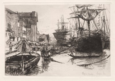 Velence, 1880. alkotó: Otto H. Bacher