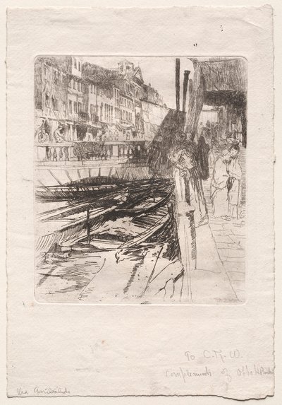 Via Garibaldi, 19. század vége – 20. század eleje. alkotó: Otto H. Bacher