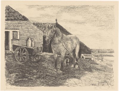 Ameland kanca (eredeti cím a tárgyon) alkotó: Otto Hanrath (signed by artist)