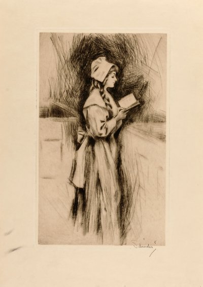 puritán lány alkotó: Otto J. Schneider