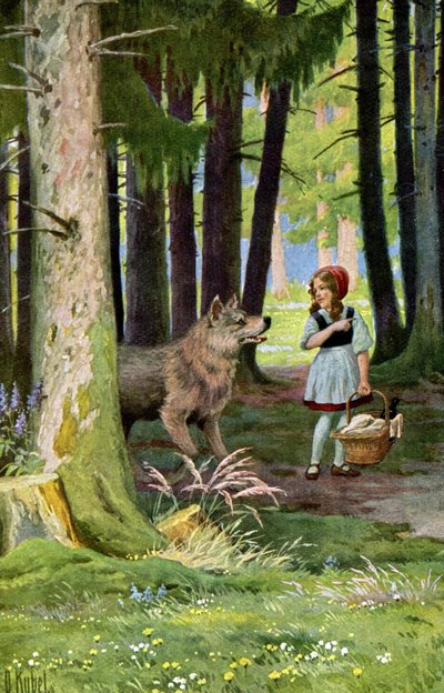 Piroska, 1900 körüli (képeslap) alkotó: Otto Kubel