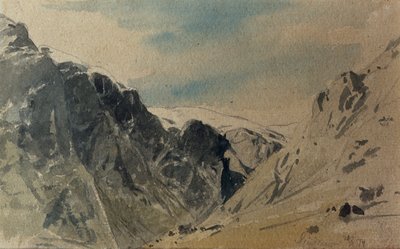 Hegyi vázlatok alkotó: Otto Ludvig Sinding