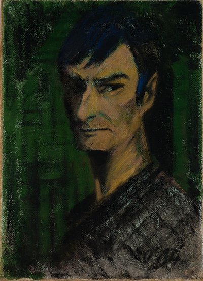Önarckép balról alkotó: Otto Mueller