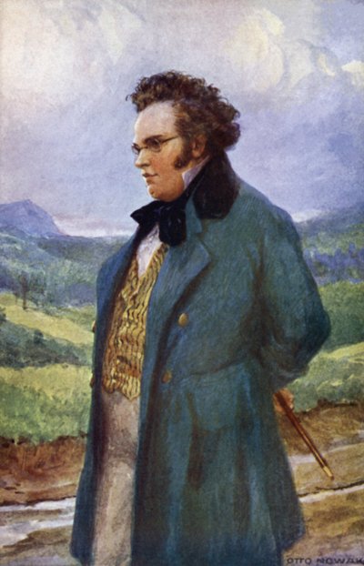 Franz Schubert alkotó: Otto Robert Nowak