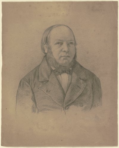 Johann Christof Scholderer, a művész édesapjának portréja alkotó: Otto Scholderer