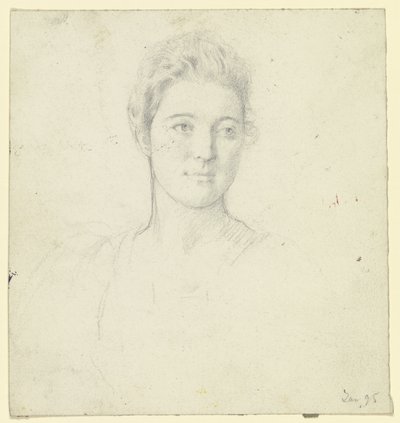 Miss Martin portréja alkotó: Otto Scholderer