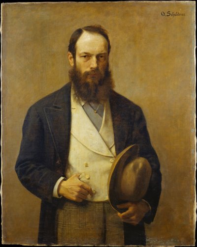 Önarckép alkotó: Otto Scholderer