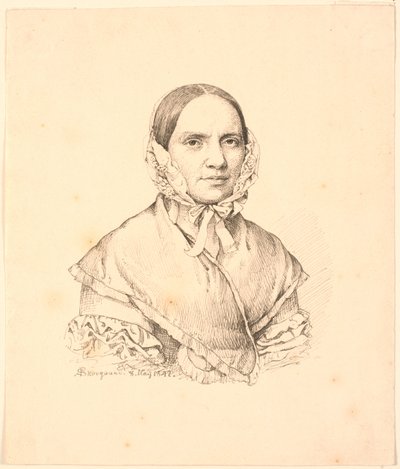 Hanne Westengaard portréja. alkotó: P.C. Skovgaard