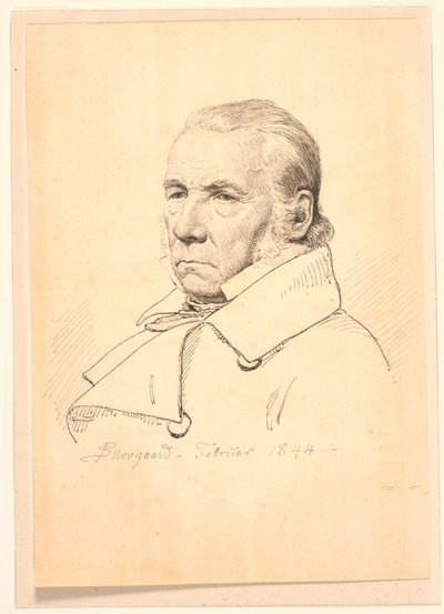 Smedemester és brandmajor Borchard von Werden, H.E. Freunds svigerfar. alkotó: P.C. Skovgaard