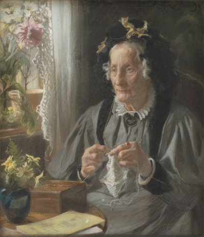 S.A. konferenciatanácsos portréja Casse b. Engelbreth alkotó: Peder Severin Krøyer