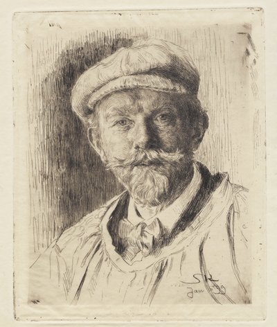 Önarckép alkotó: Peder Severin Krøyer