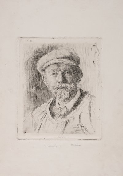 Önarckép alkotó: Peder Severin Krøyer