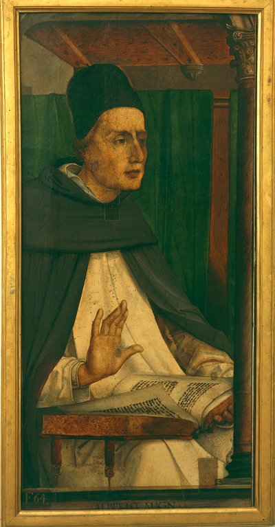 Nagy Albert (olaj, vászon) alkotó: P. (c.1450 1504) Joos van Gent and Berruguete