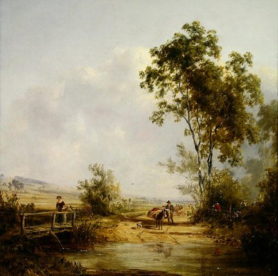 A Ford (olaj) alkotó: P. John Hilder