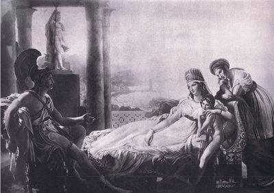 Aeneas Didóról, Trója szerencsétlenségeiről, MacMillan iskolai plakátokról, 1950-60-as évek (litho) alkotó: P. N. Guerin