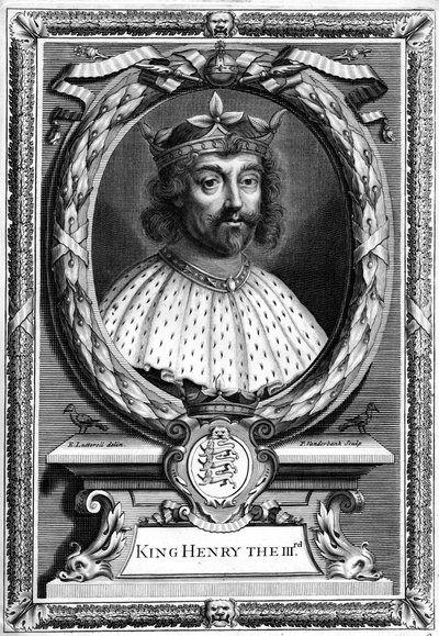 Henrik angol király. alkotó: P. Vanderbanck
