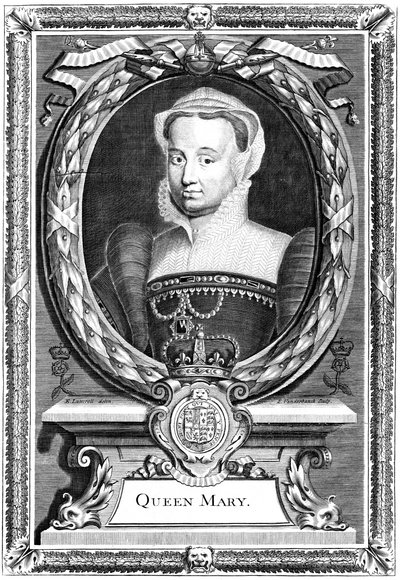 I. Mária angol királynő, 19. század alkotó: P. Vanderbanck
