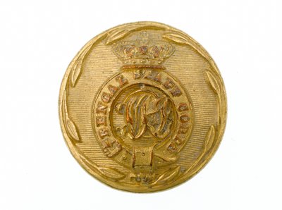 Button, bengáli hadtest, 1876-1891 alkotó: Pakistani School
