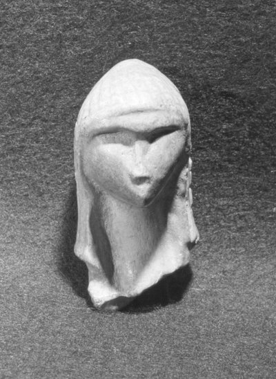 Brassempouy Vénuszaként ismert nő feje, c. Kr.e. 21000 alkotó: Paleolithic