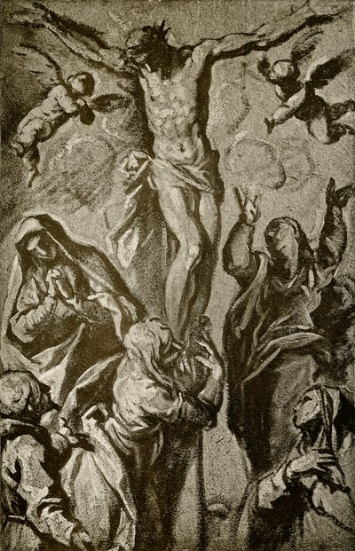 Krisztus a kereszten alkotó: Palma Il Giovane