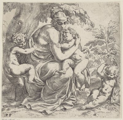 Szerelem (Caritas) alkotó: Paolo Farinati