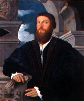 Coignati orvos portréja, 1534 körül alkotó: Paolo Pino or Pini