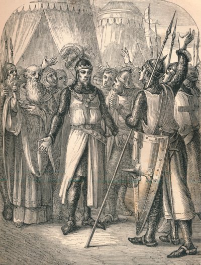Godfreys gyógyulása, 1869 alkotó: Paolo Priolo