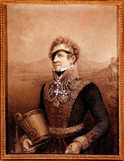 Adam Adalbert, Neipperg grófja tábornok és osztrák diplomata (rajz) alkotó: Paolo Toschi