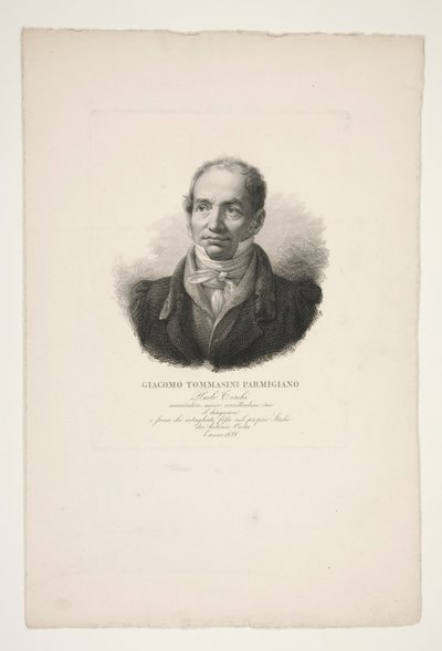 Giacomo Tommasini parmezán portréja alkotó: Paolo Toschi