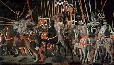 A San Romano-i csata ... alkotó: Paolo Uccello