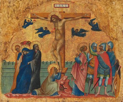 A keresztre feszítés, 1340-1345 körül (tempera, tábla) alkotó: Paolo Veneziano
