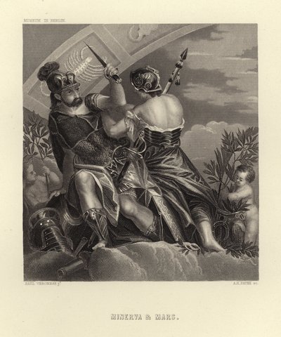 Minerva és Mars alkotó: Paolo Veronese