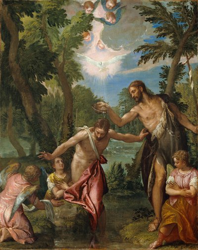 Krisztus keresztsége alkotó: Paolo Veronese