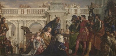 Dareiosz családja Sándor előtt, c. 1565 alkotó: Paolo Veronese
