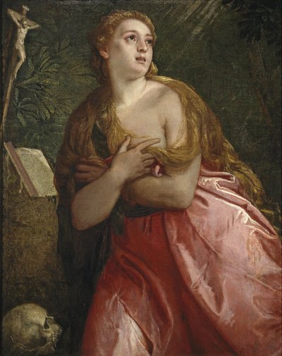 A Bűnbánó Mária Magdolna, 1583 alkotó: Paolo Veronese