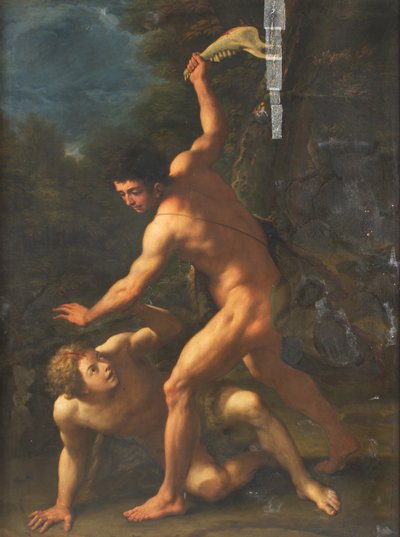 Káin megöli Ábelt alkotó: Paolo de Matteis