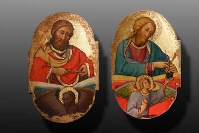 Szent Márk és Szent Péter (festmény) alkotó: Paolo di Giovanni Fei