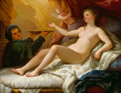 Danae, 1705 körül (olaj, vászon, masonitra szerelve) alkotó: Paolo di Matteis