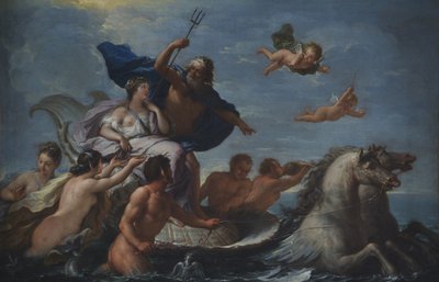 Neptunusz és Amfitrit diadala alkotó: Paolo di Matteis