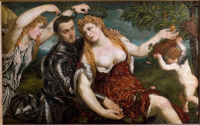 Victoire allegóriája (Festészet alkotó: Paris Bordone