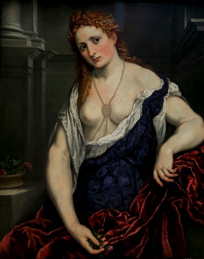 Flora, a tavasz római istennője alkotó: Paris Bordone