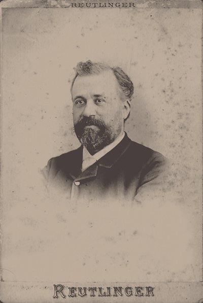 Henri Maréchal zeneszerző portréja 1842-1924, 1893. alkotó: Paris . Photo studio Reutlinger