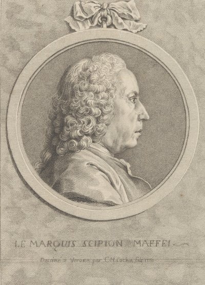 A Scipio Maffei márka, 1750., 1750. alkotó: Pariset