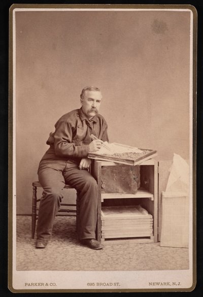 Fred Mather portréja 1833-1900, 1887 előtt. alkotó: Parker and Co