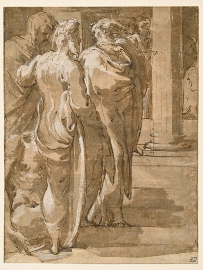 A sánta ember gyógyulása (?) alkotó: Parmigianino