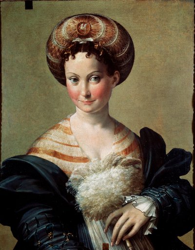 A kedvenc vagy török ​​rabszolga Francesco Mazzola Il Parmigianino festménye A parmezán (1503-1540) 1530 kb. V. 67x53 cm Parma, Nemzeti Galéria alkotó: Parmigianino