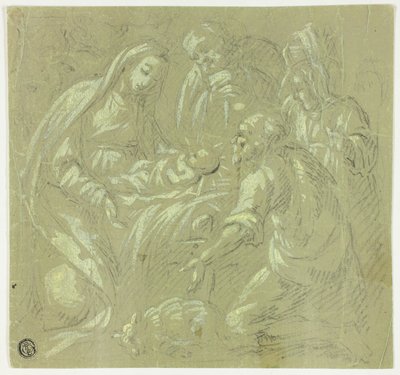 A Pásztorok imádata alkotó: Parmigianino